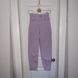H&M lavendar high waisted pants 💜